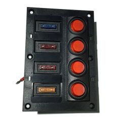 4'lü Switch Panel Sigortalı