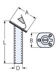 Kamış Yuvası Gövdeye Montaj