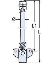 295mm Yay Kapak (Hatch) Tutucu