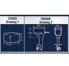 30-90  HP, Dıştan Takma, Motor Kılıfı