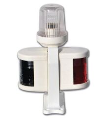 BEYAZ 3'lü Kombine Fener SL12 LED