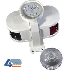 3’ü 1 Arada Kombine Navigasyon Feneri: İskele-Sancak ve Demir Feneri (LED)