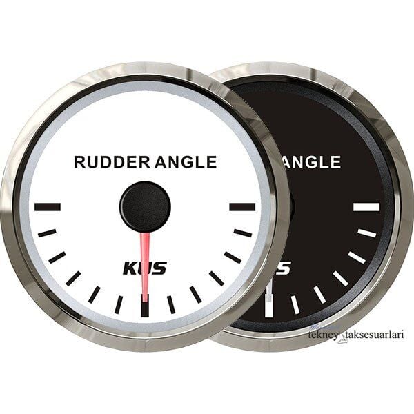 KUS Dümen Açı Göstergesi,12V/24V  52mm
