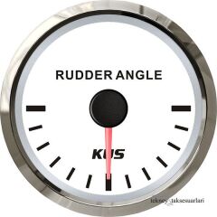 KUS Dümen Açı Göstergesi,12V/24V  52mm