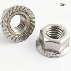 Paslanmaz Flanşlı Somun Çeşitleri DIN6923