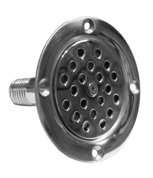 Paslanmaz Yer Süzgeçi, Tahliye, Yer Sifonu