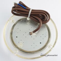 9 LED MAVİ Su Altı Lambası 12V-24V