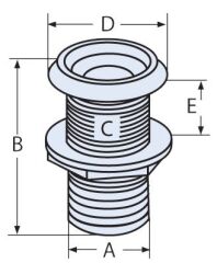50 mm Paslanmaz, Egzoz Ucu Kapaklı
