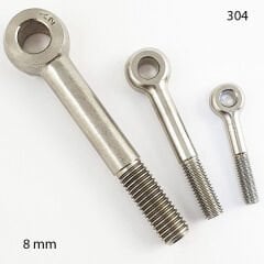 M8 Paslanmaz Gözlü Civata Çeşitleri DIN444