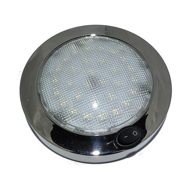 140mm 12V Led Krom Tavan Lambası