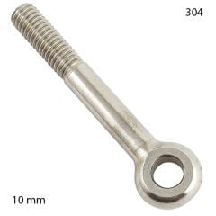 M10 Paslanmaz Gözlü Civata Çeşitleri DIN444