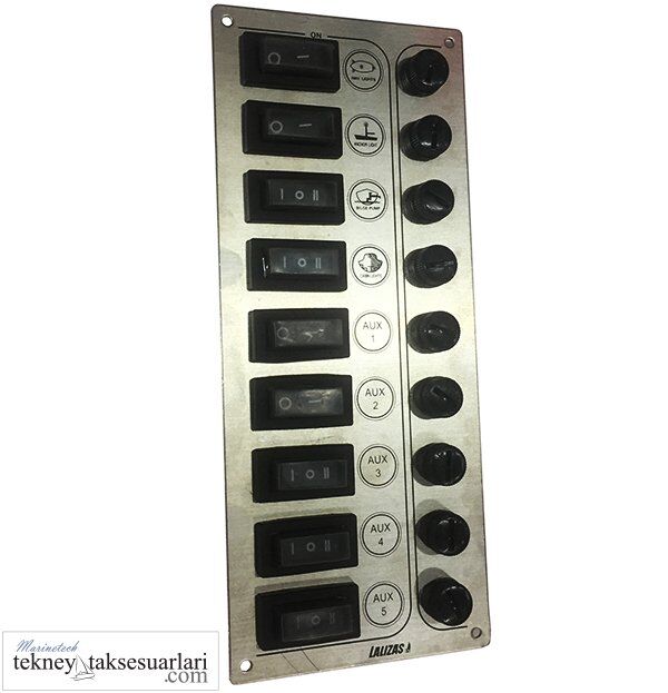 9'lu Kontrol Paneli Ultra 'Sp9' 9 Inox