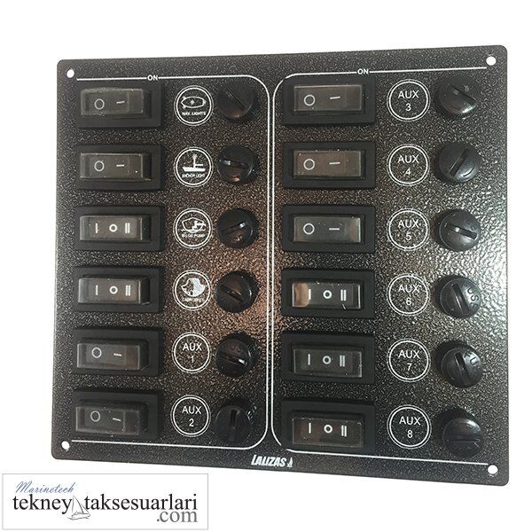 12'li Kontrol Paneli Ultra 'Sp12' 12 Komur Rengi