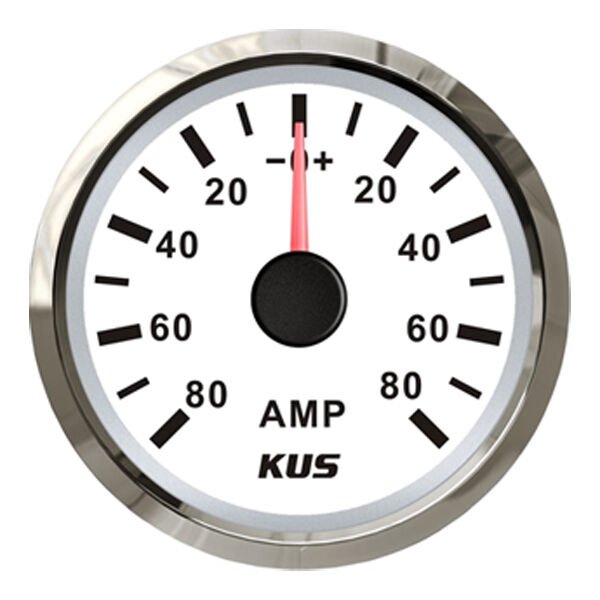 KUS Ampermetre - 52mm (Şöntlü Model)