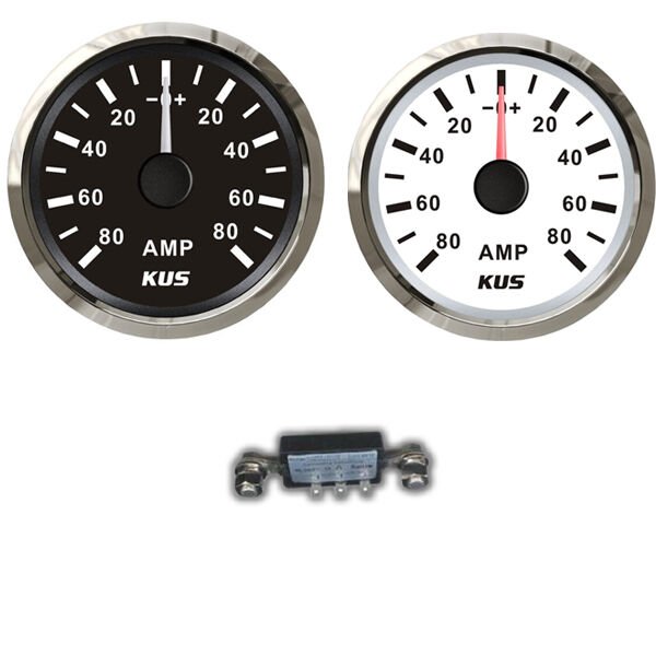 KUS Ampermetre - 52mm (Şöntlü Model)
