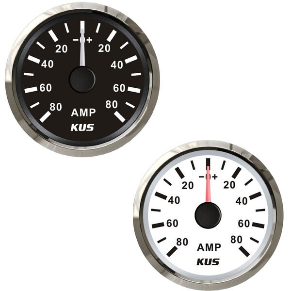 KUS Ampermetre - 52mm (Şöntlü Model)