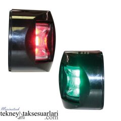 12m, Fos Led, İskele Sancak Feneri, 112,5', Siyah