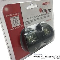 12m, Fos Led, İskele Sancak Feneri, 112,5', Siyah