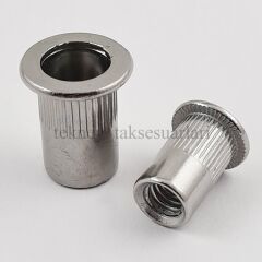 Paslanmaz Flanşlı Perçin Somunu, Çeşitleri DIN9315