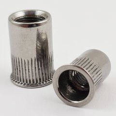 Paslanmaz Flanşsız Perçin Somunu, Çeşitleri DIN9314