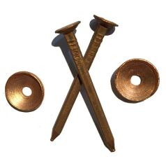 2 x 25 Bakır Çivi / Pullu 20 Adet